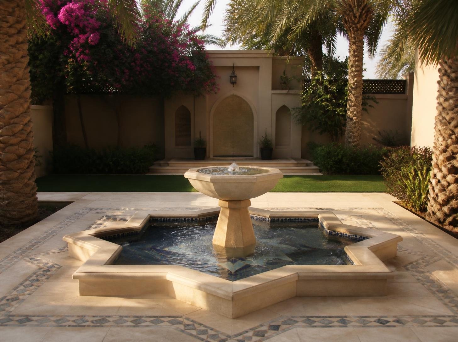 النافورة